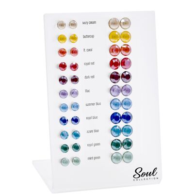 Combination display "OSGK29 - OSGK39" (22 pairs) buzzer with Premium Crystal from Soul Collection