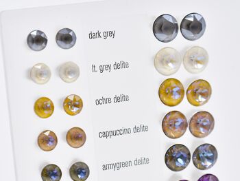 Présentoir combiné "OSGK29 - OSGK39" (22 paires) DeLite avec Premium Crystal de Soul Collection 2