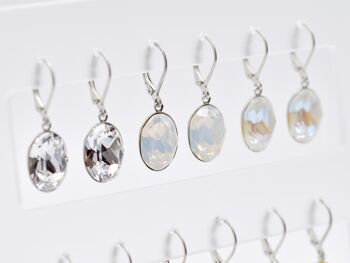 Présentoir boucles d'oreilles "Lina summery" (12 paires) avec Premium Crystal de Soul Collection 2