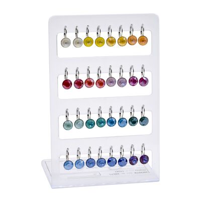 Display earrings "summer" (16 pairs) with Premium Crystal from Soul Collection