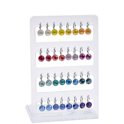 Display earrings "summer" (16 pairs) with Premium Crystal from Soul Collection