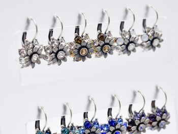 Présentoir boucles d'oreilles "Blossom" (12 paires) avec Premium Crystal de Soul Collection 2