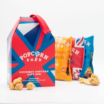 Boîte-cadeau de pop-corn gastronomique britannique 3