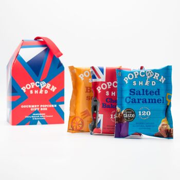 Boîte-cadeau de pop-corn gastronomique britannique 4