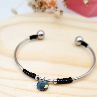 Osaka bangle - black