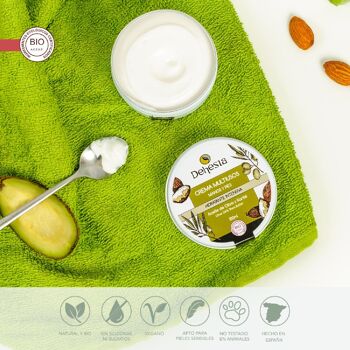 Crème Multi-Usage Ultra-Hydratante Bio à l'Olive et au Beurre de Karité 3