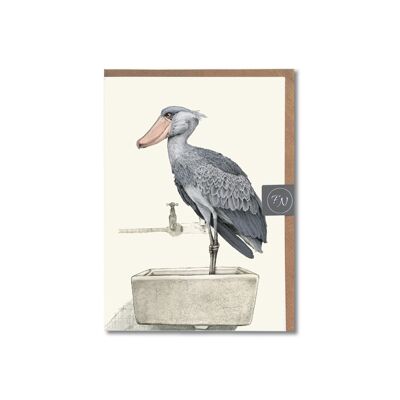 Shoebill - Greeting Card