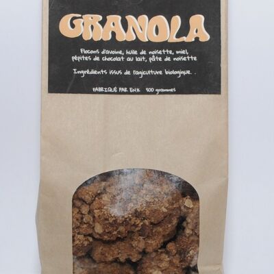 GRANOLA CIOCCOLATO NOCCIOLA 500 GRAMMI