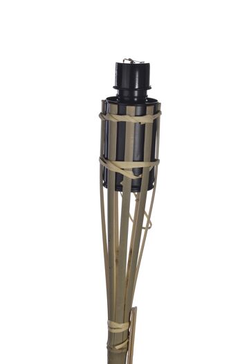 Torche de Jardin 120 cm en Bambou 7