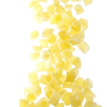 Vrac: Cubes d'ananas déshydratés- Seau de 5kg