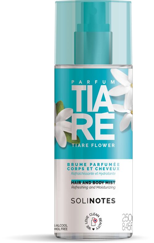 SOLINOTES TIARE Brume parfumée 250 ml