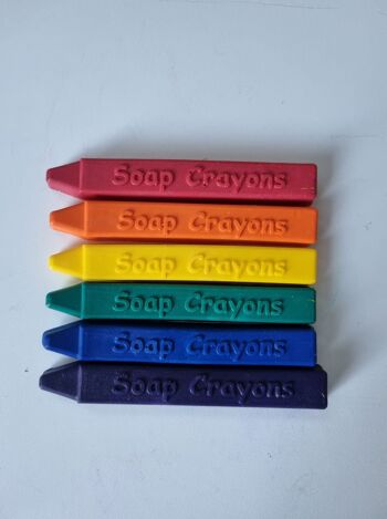 Crayons de savon arc-en-ciel 2