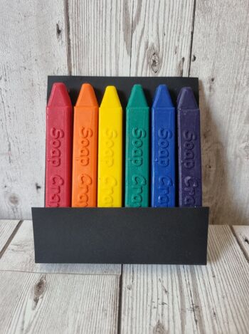 Crayons de savon arc-en-ciel 3