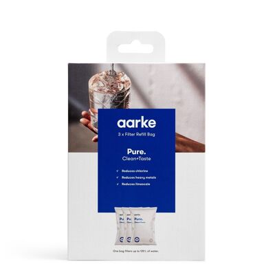 Aarke Recharge de filtre - 3-Pack - Pure