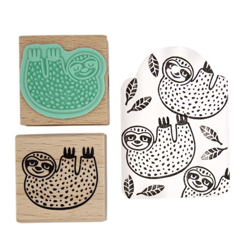 Cute Sloth Stamp - Adorable Design for DIY Projects & Crafts