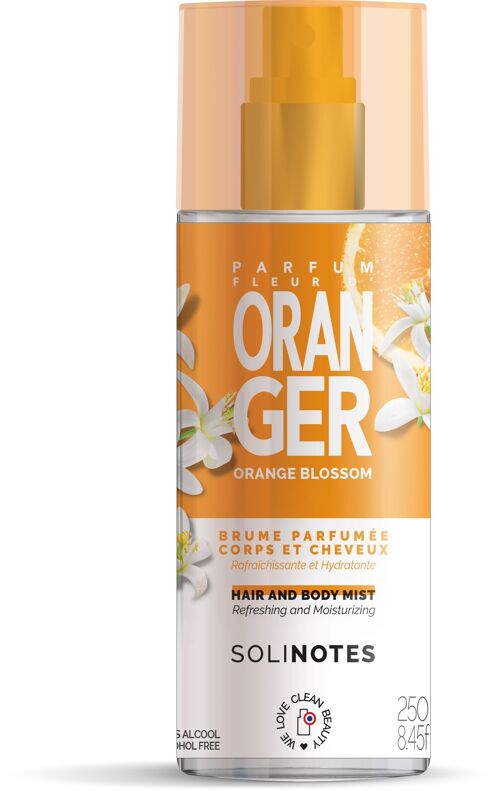 SOLINOTES FLEUR D'ORANGER Brume parfumée 250 ml