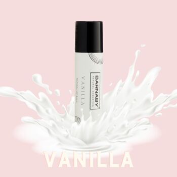 Baume à lèvres aromatisé à la vanille naturelle 1