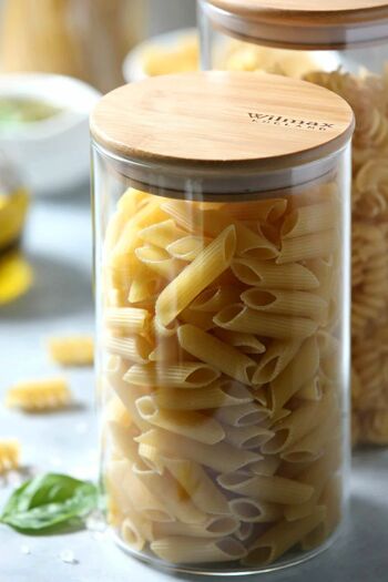 JAR WITH BAMBOO LID WL-888507/A 3