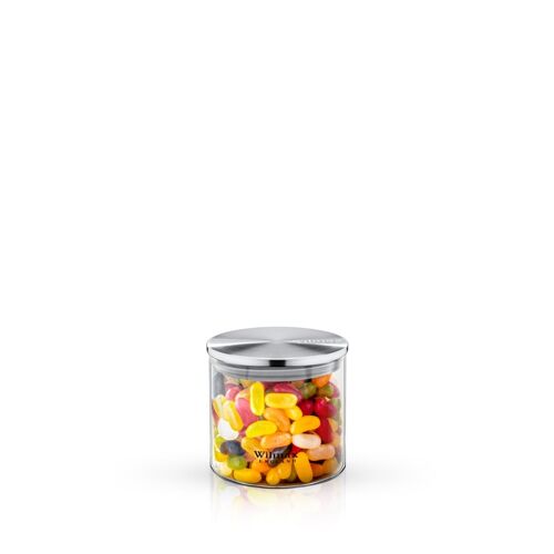 JAR WITH METALL LID WL-888512/A