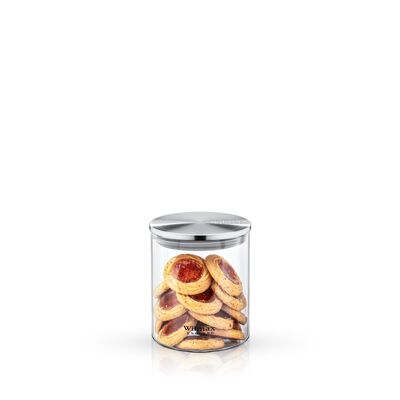 JAR WITH METALL LID WL-888513/A