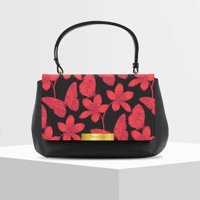 Anto Bag di Gracia P - Made in Italy - Butterflies and flowers