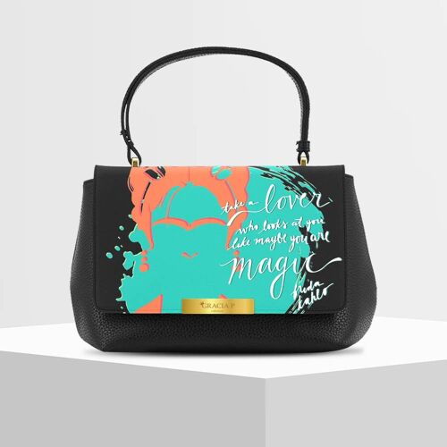 Anto Bag di Gracia P - Made in Italy - Frase frida