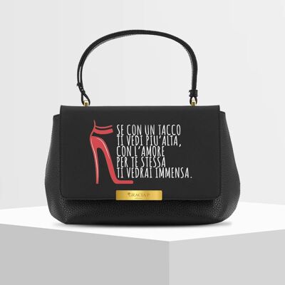 Anto Bag di Gracia P - Made in Italy - Frase tacco