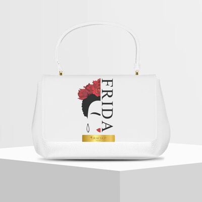 Anto Bag di Gracia P - Made in Italy - Frida name White