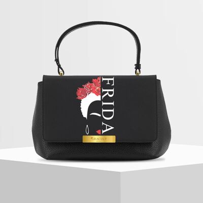 Anto Bag di Gracia P - Fabriqué en Italie - Nom Frida Noir