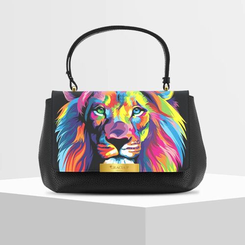 Anto Bag di Gracia P - Made in Italy - Lion fantasy
