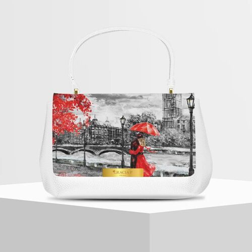 Anto Bag di Gracia P - Made in Italy - London vintage london White