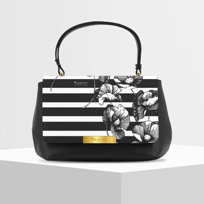 Anto Bag di Gracia P - Made in Italy - Love stripes flowers
