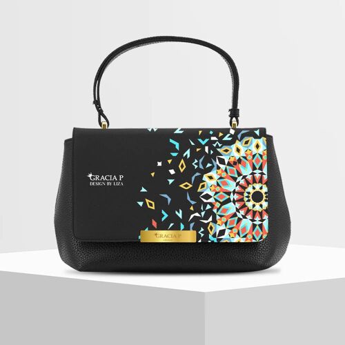 Anto Bag di Gracia P - Made in Italy - Mosaico Black