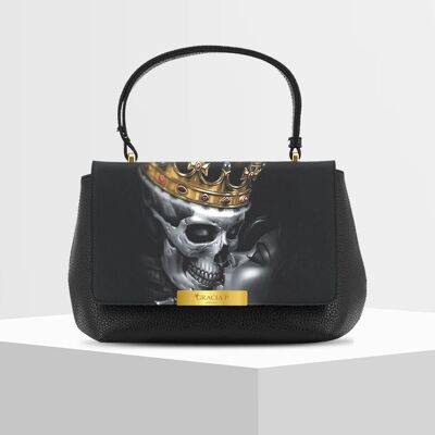 Anto Bag di Gracia P - Made in Italy - Skull kiss love tesch
