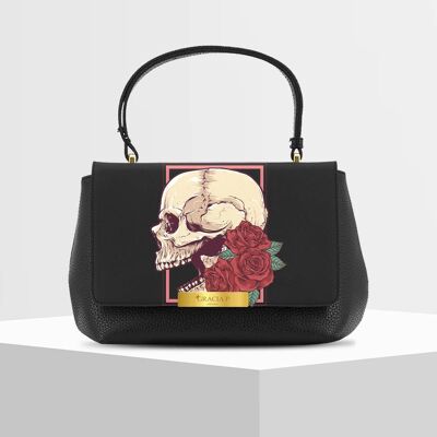 Anto Bag di Gracia P - Made in Italy - Skull rose