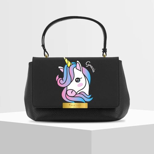 Anto Bag di Gracia P - Made in Italy - Unicorno con nome