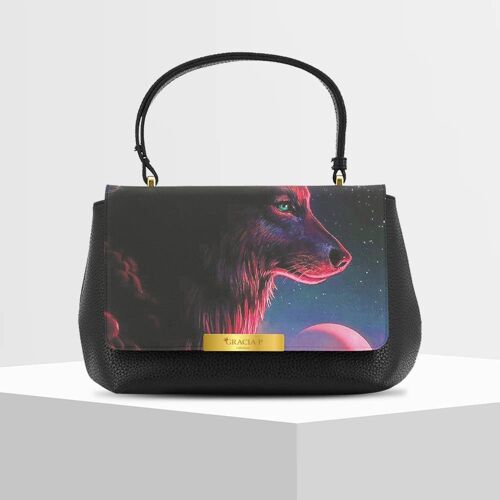 Anto Bag di Gracia P - Made in Italy - Wolf dream