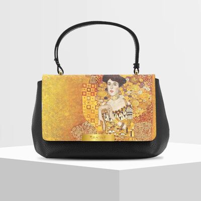 Anto Bag di Gracia P - Made in Italy - Mujer en oro Negro