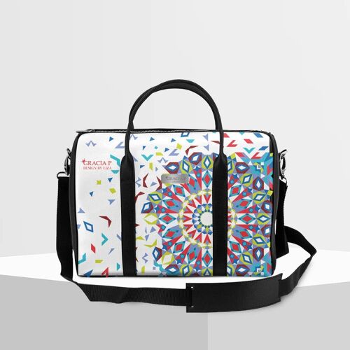 Bauletto di Gracia P - trunk -Made in Italy- Mosaico White