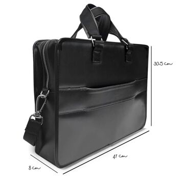 Gracia P 24 Hour Bag - Fabriqué en Italie - Business Bag Iris 2