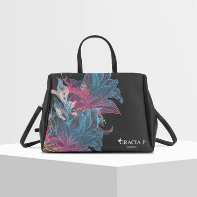 Cukki Tasche von Gracia P - Mehrfarbige Blume