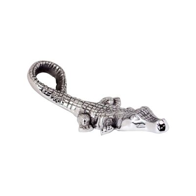 Wine bottle holder crocodile