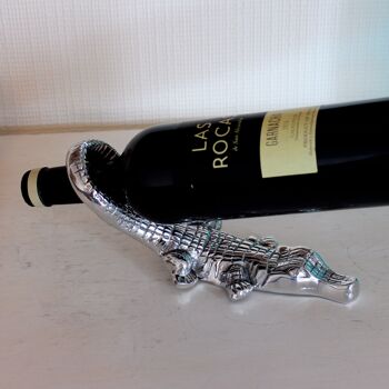 Porte-bouteille de vin crocodile 3