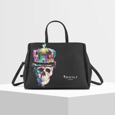 Cukki Bag by Gracia P - Skull Colors