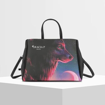 Cukki Bag by Gracia P - Wolf Dream
