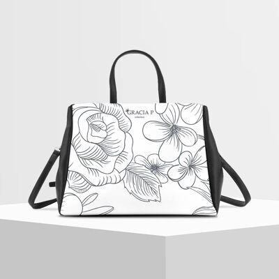Cukki Bag by Gracia P - Made in Italy - Bianca Flowers