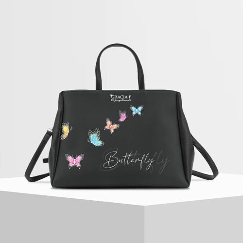 Cukki Bag di Gracia P - Made in Italy - Butterfly colors