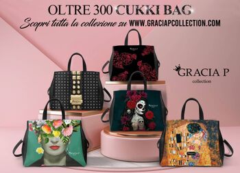 Sac Cukki de Gracia P - Fabriqué en Italie - Couleurs papillon 4