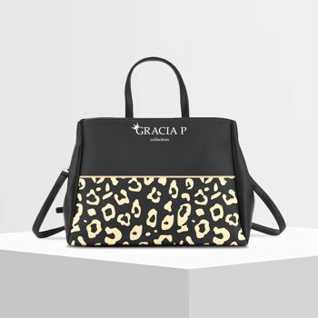 Cukki Bag di Gracia P - Fabriqué en Italie - Effet léopard 1