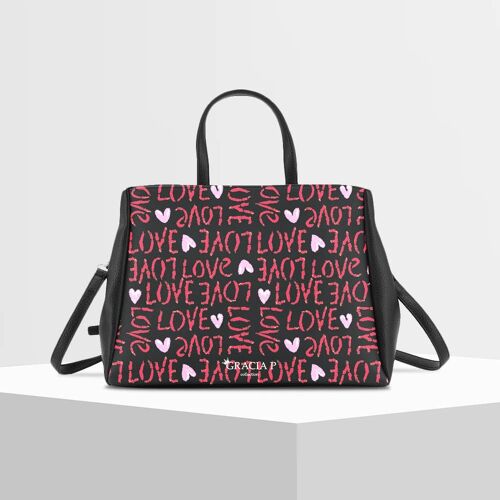 Cukki Bag di Gracia P - Made in Italy - Love pattern
